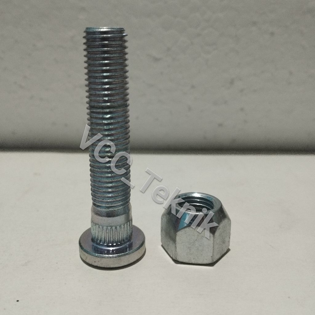 baut roda mobil 12x1.5 panjang 6,5cm