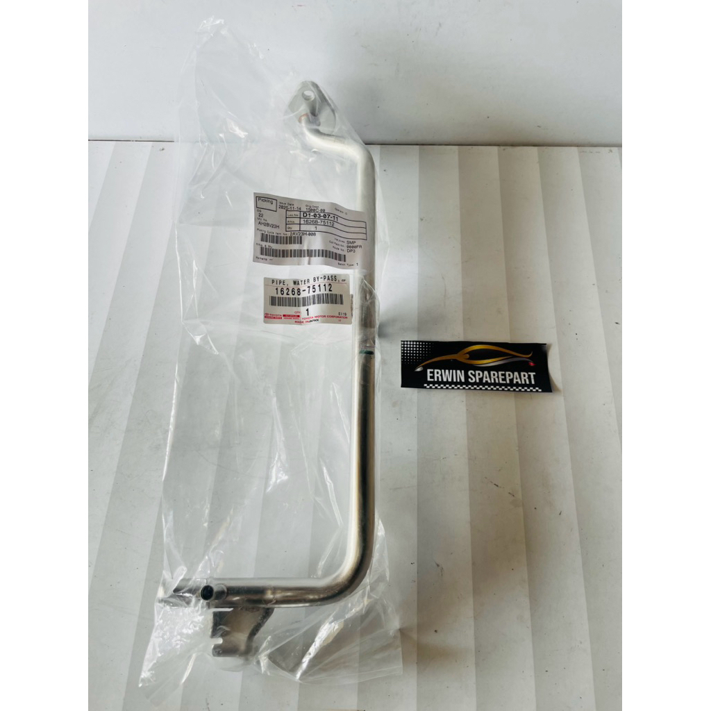 ORIGINAL PIPA SELANG BYPASS RADIATOR INNOVA BENSIN TOYOTA