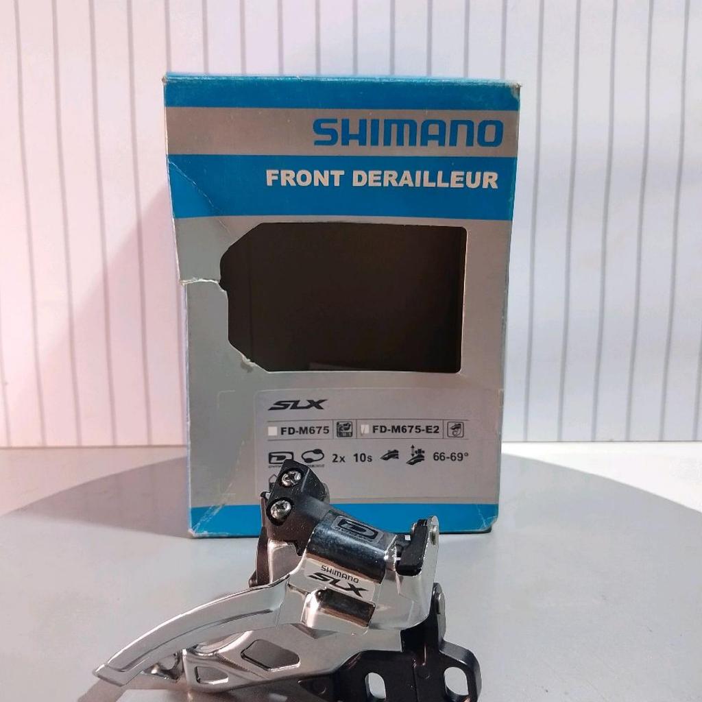 FD SHIMANO DEORE SLX FD- M675-E2 2X10 SPEED