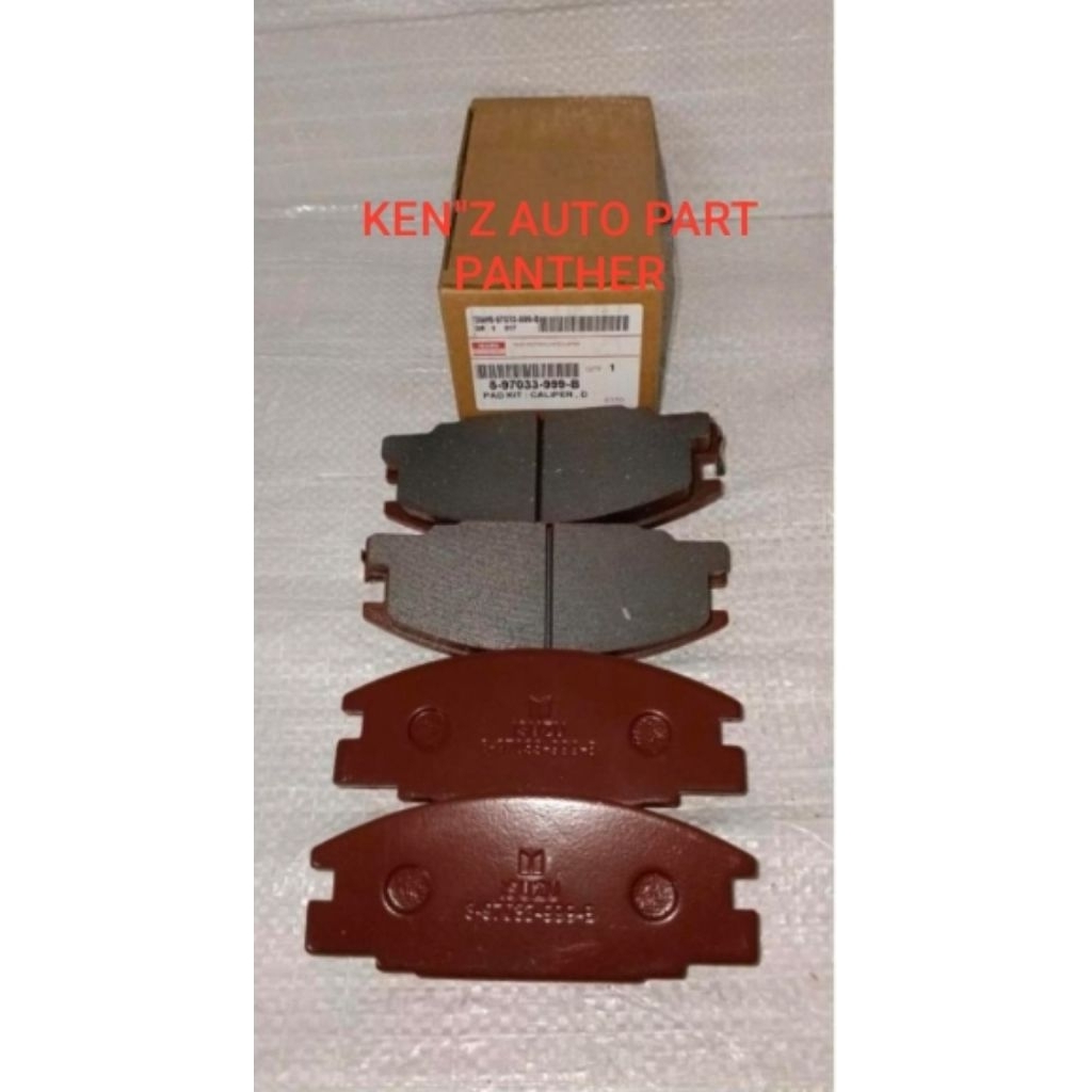 DISC PAD KAMPAS REM DEPAN BRAKE PAD FRONT ISUZU PANTHER 2.3/2.5 91-00/TOURING 00-04