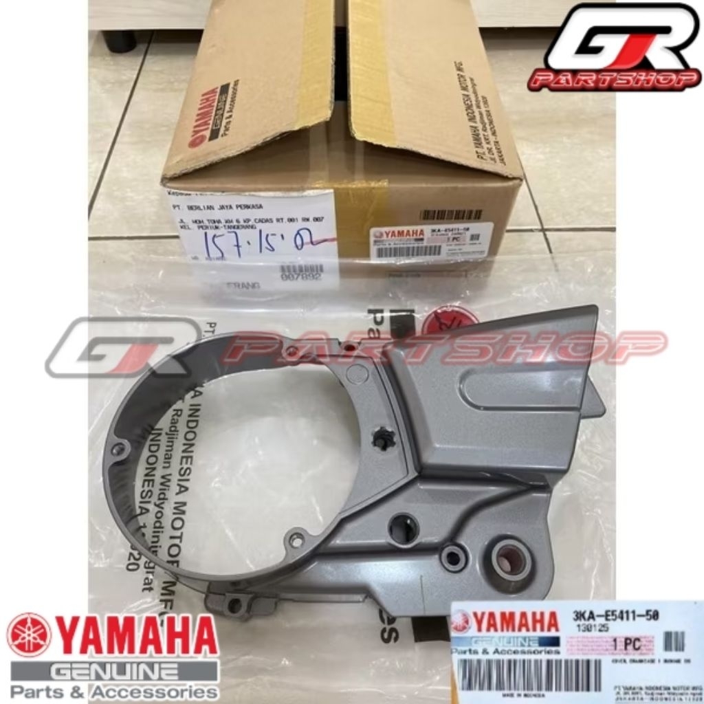 BAK BLOK MAGNET KALTER KIRI SILVER RX KING RXK 2007-2008 ORIGINAL YAMAHA GENUINE PARTS YGP COVER CRA