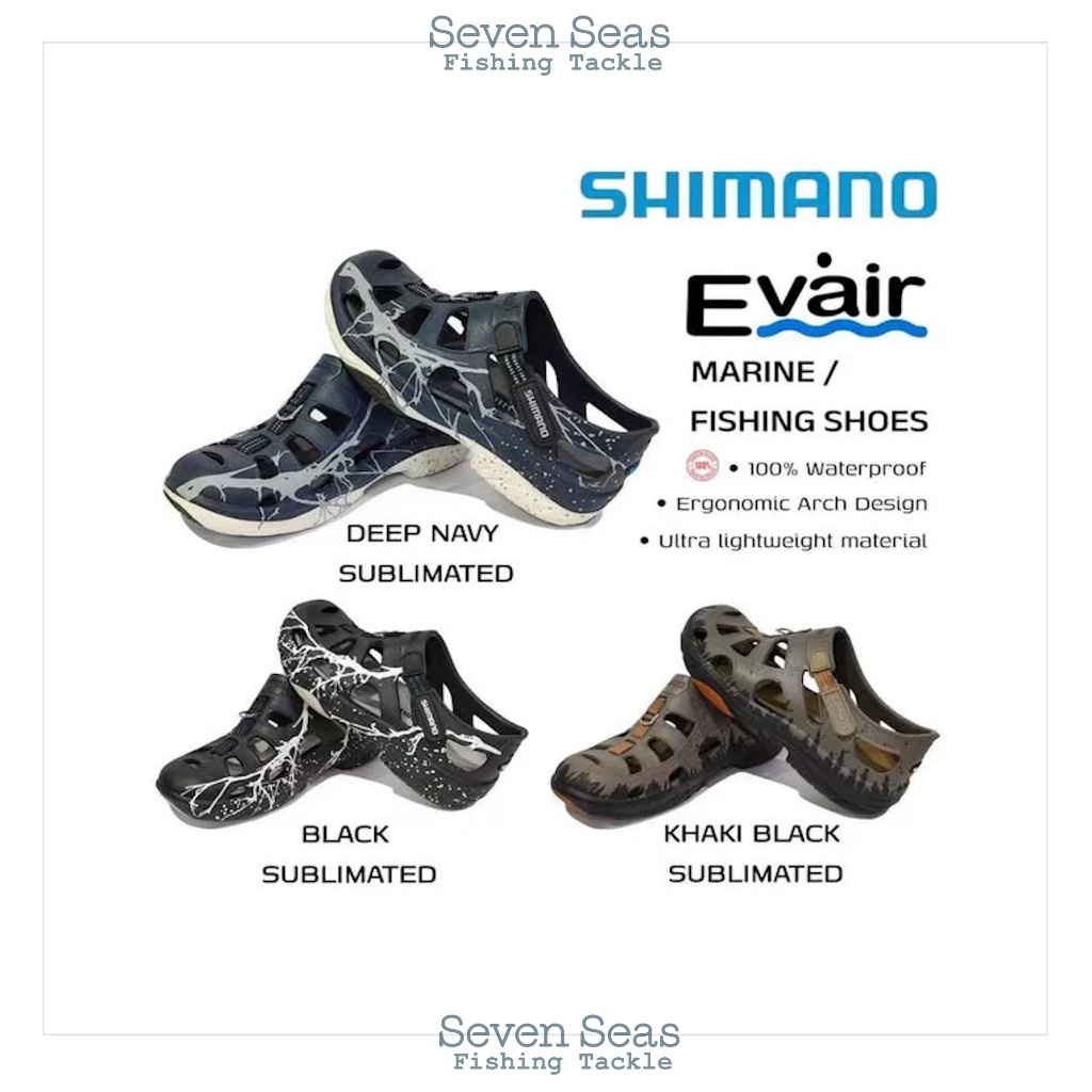Sepatu Mancing Shimano Evair Marine Fishing New Color Shoes