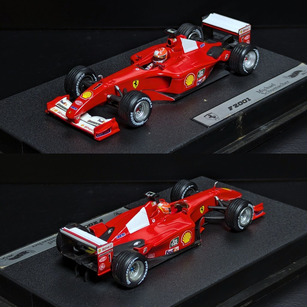 Hot Wheels Racing Ferrari F2001 2001 - Michael Schumacher - 1/43 Scale