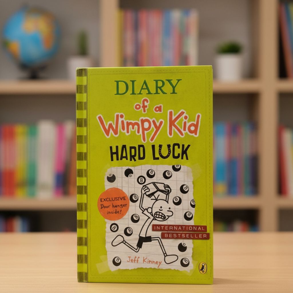 (Preloved) BUKU HARD LUCK (Diary of a Wimpy Kid 8) - Jeff Kinney