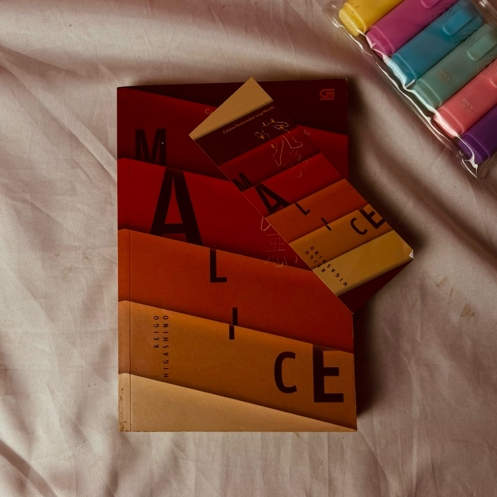 Novel Malice Keigo Higashino