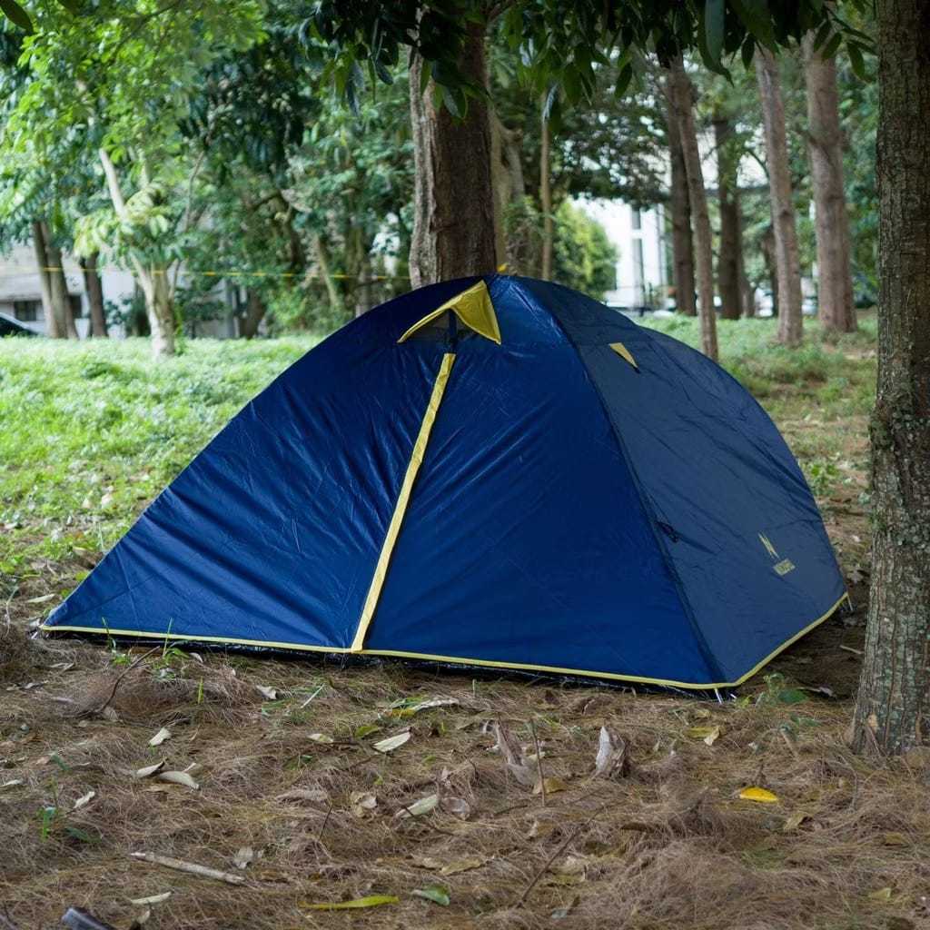 Tenda Camping Wildshell Jayadipa Series Kapasitas 4 Orang Double Layer