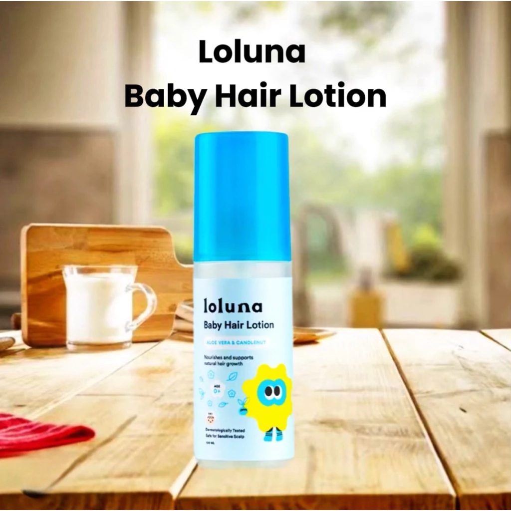 LOLUNA BABY HAIR LOTION 100 ML - Loluna Hair Lotion 100ml