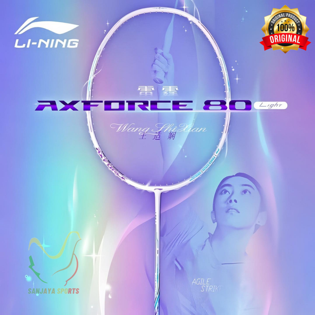 RAKET BADMINTON BULUTANGKIS LINING AXFORCE 80 ORIGINAL