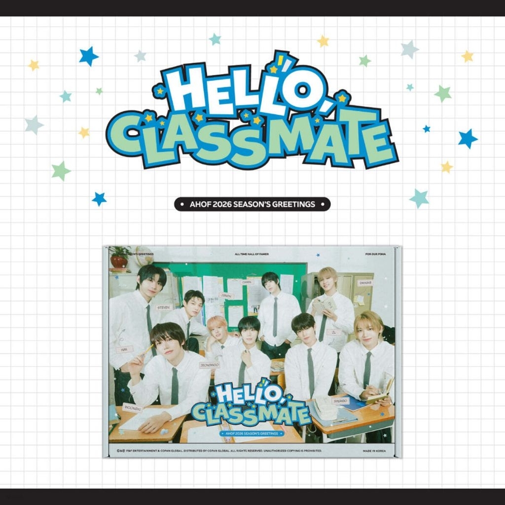 AHOF 2026 SEASON'S GREETINGS [HELLO CLASSMATE]