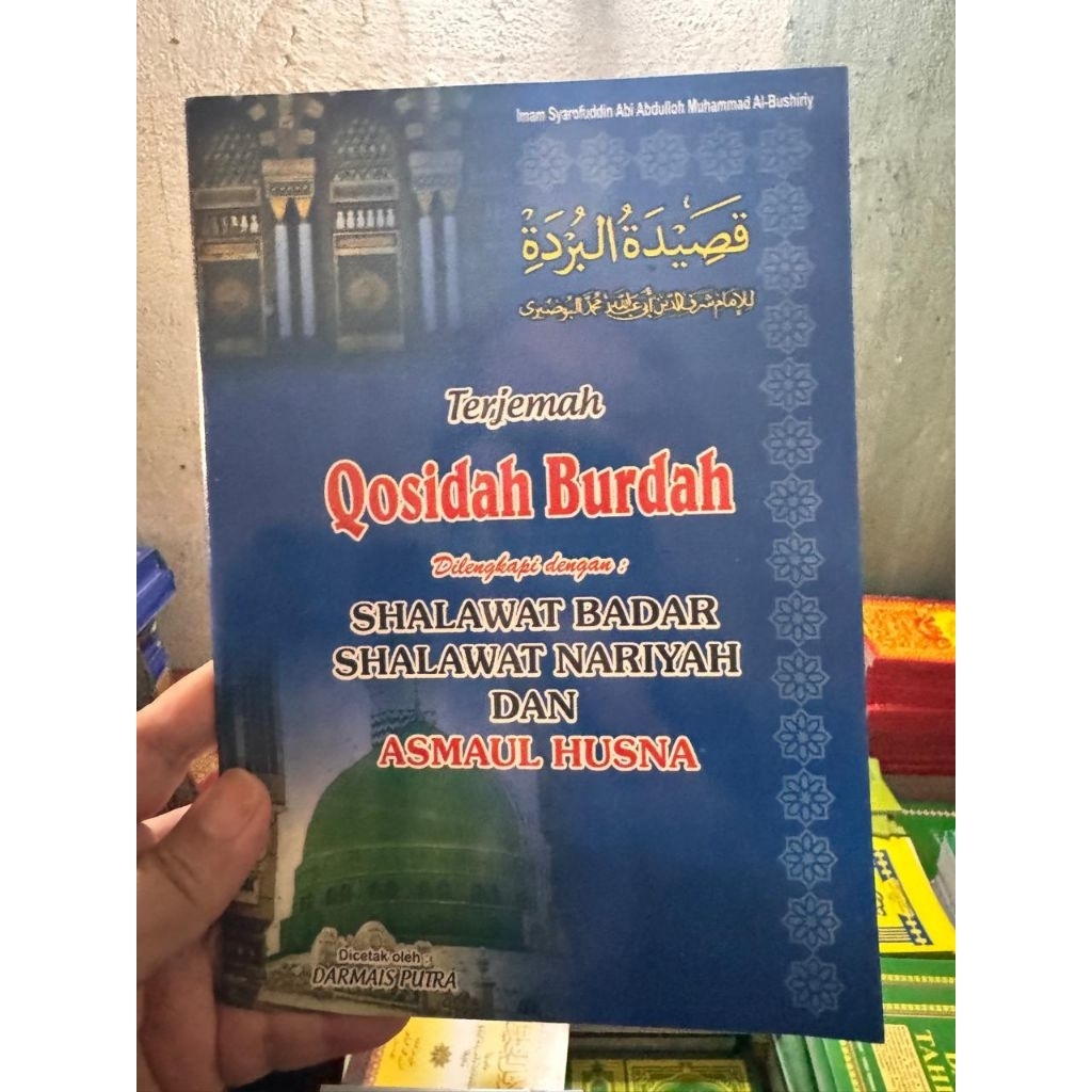 buku qasidah Burdah