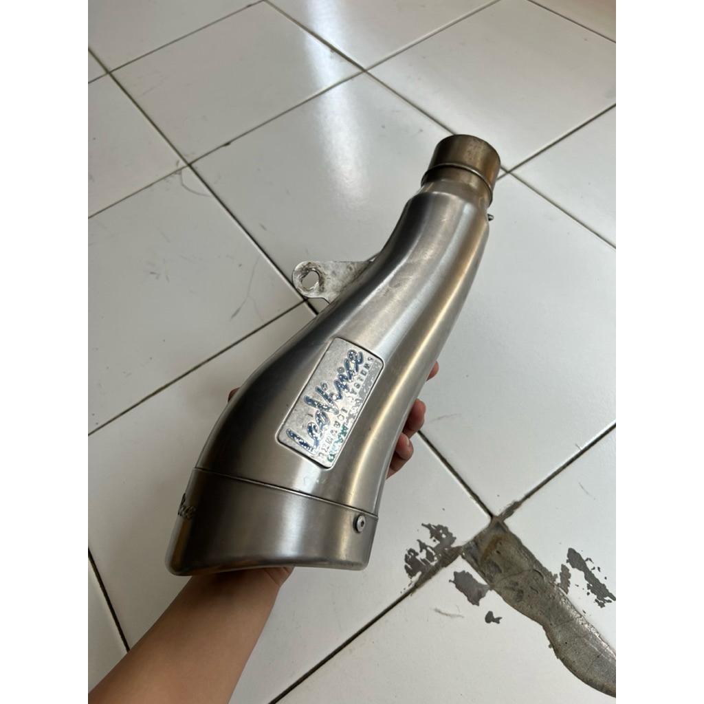 slincer knalpot leovince original second