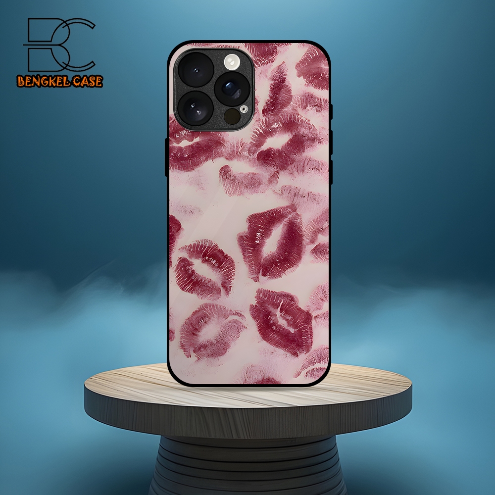 (BS144) Case Kilau IPHONE 16 PRO MAX Casing Hp IPHONE Pelindung Smartphone Motif ESTETIK 3