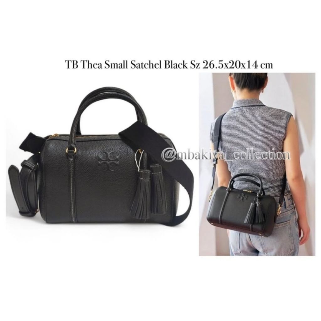 TB Thea Small Satchel Black