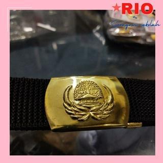 SABUK PDH KORPRI, SABUK PRAMUKA KUNINGAN, SABUK PASKIBRA KUNINGAN, SABUK POLOS KUNINGAN IKAT