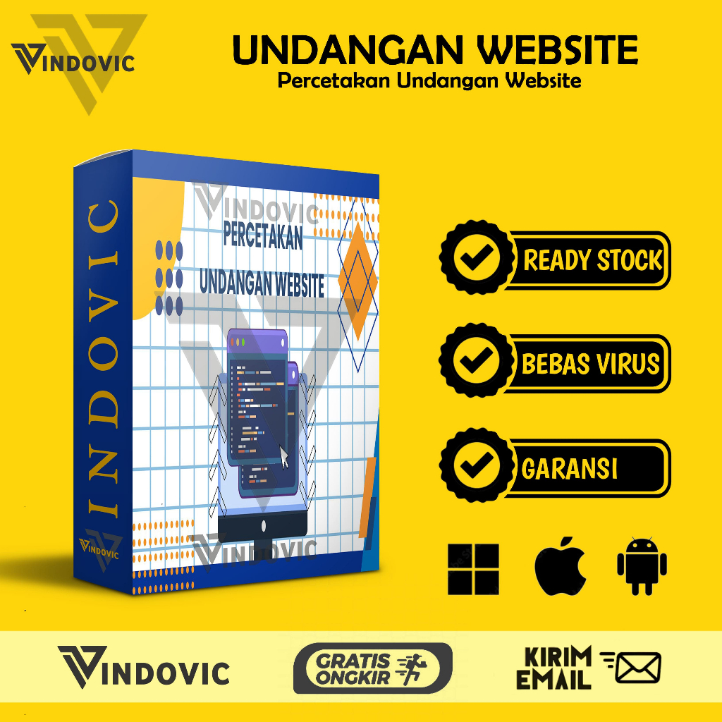[T0751] Template Percetakan Undangan Website | Editable Digital Invitation | Siap Cetak