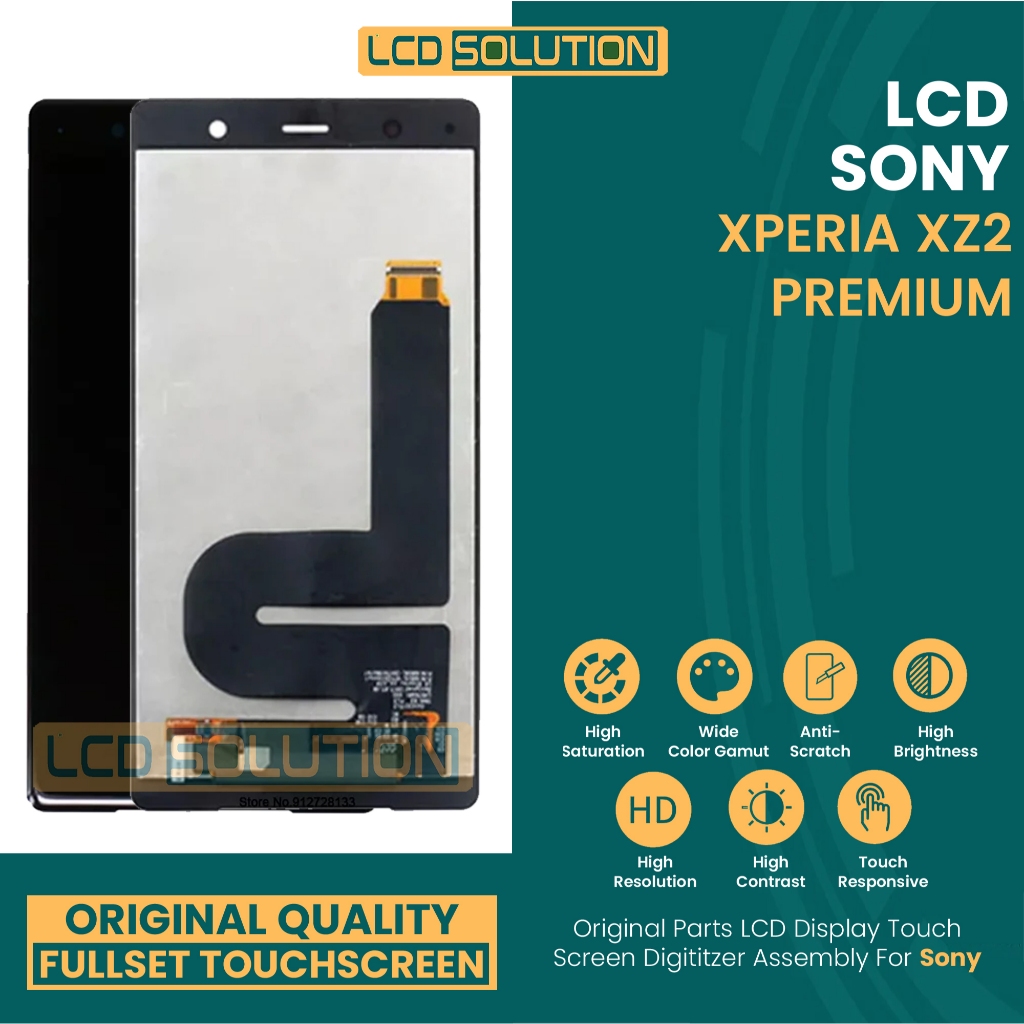 LCD Sony Xperia XZ2 Premium - Fullset Touchscreen (ANTI PECAH)