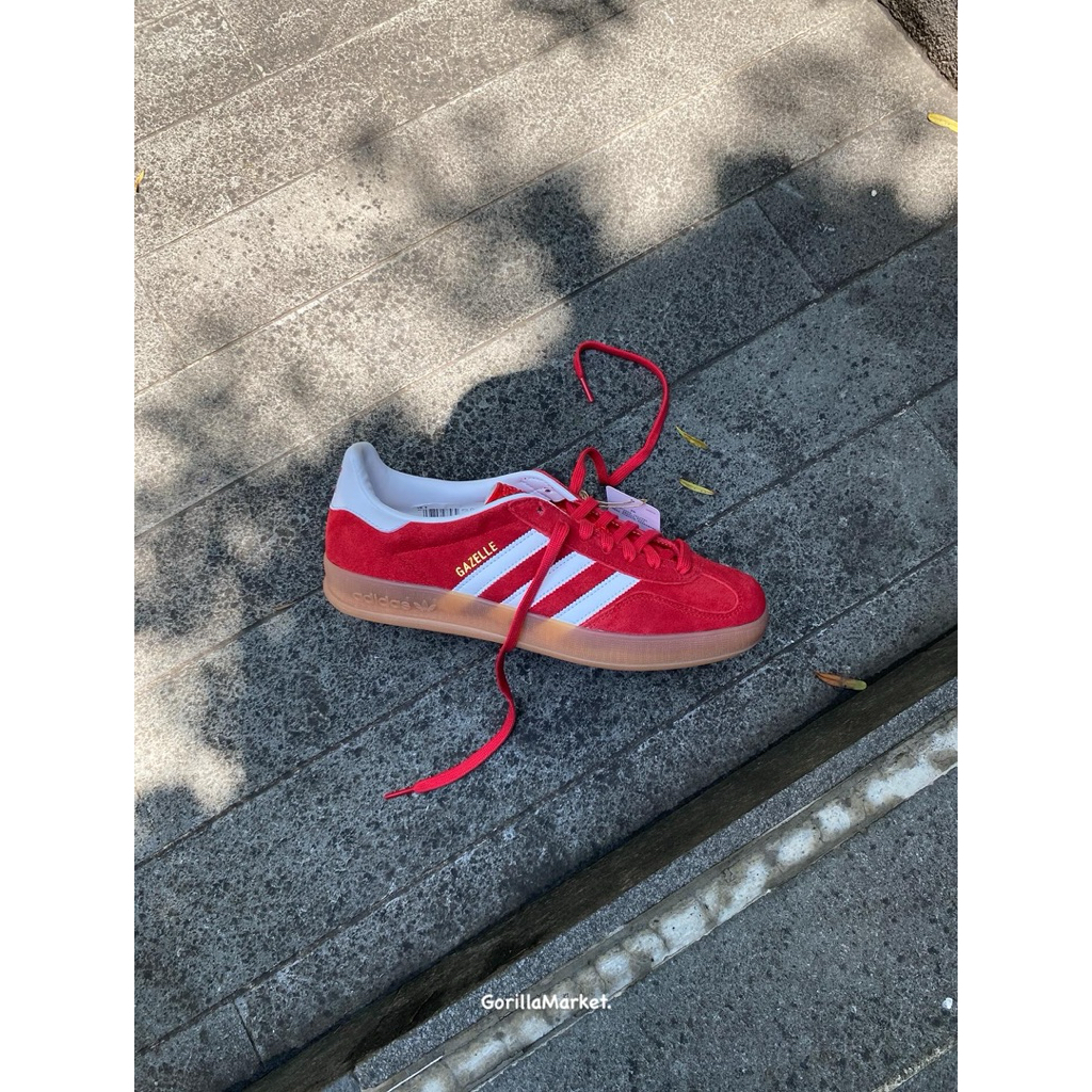 ADIDAS GAZELLE INDOOR RED WHITE