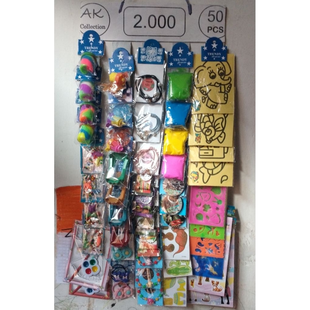 Mainan Renceng serba 2000 grosir isi 50pcs