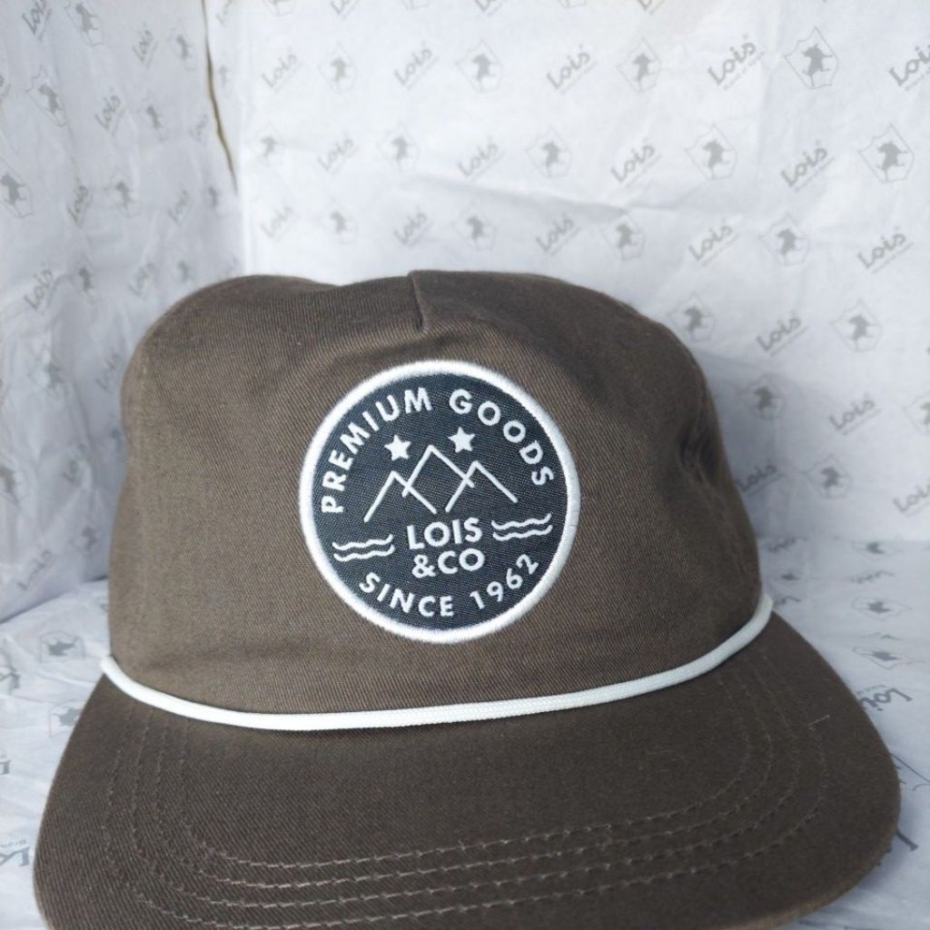 Topi Lois Original // Topi Lois Jeans Original // Topi Pria Lois