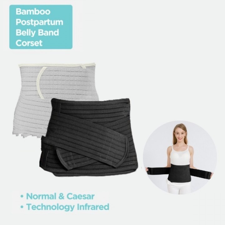 MOOIMOM corset bamboo postpartum belly band / korset bamboo / korset mooimom / korset bamboo mooimom