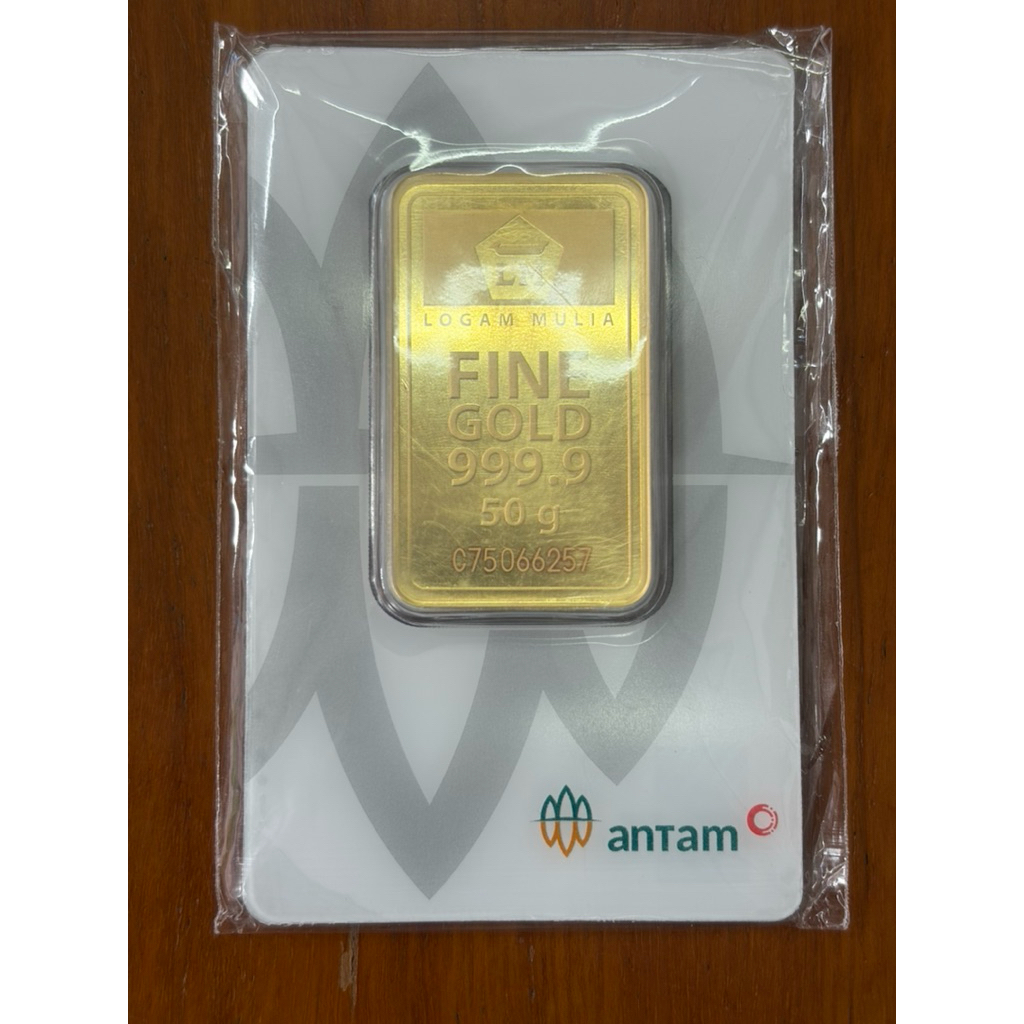 LM ANTAM 50GR BRAND NEW 2025 CERTIEYE, ORI BEST PRICE 