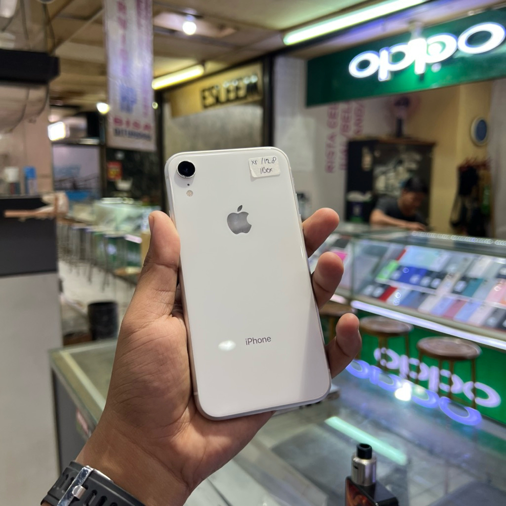 iphone xr 128gb ex ibox resmi