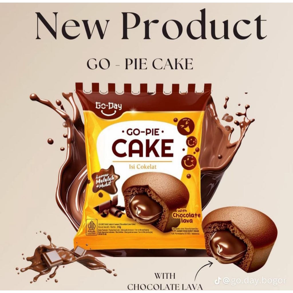 GO-PIE CAKE CHOCOLATE LAVA