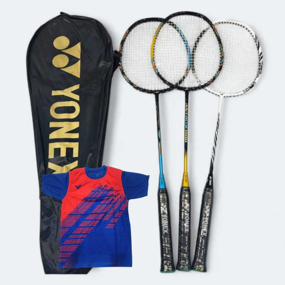 Raket Badminton YY Import + Tas+Kaos