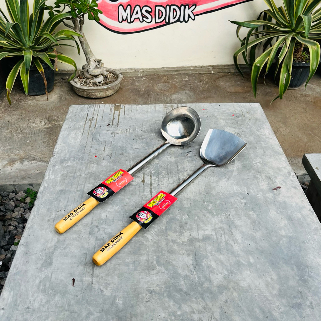 Sutil Dan Irus Stainless Steel Premium Tebal