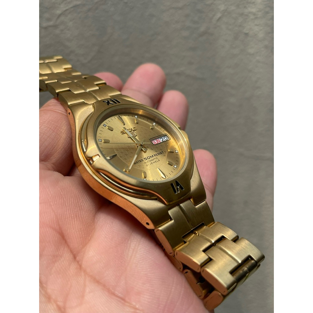 SEIKO 5 CLASSIC SNK352 RARE GOLD