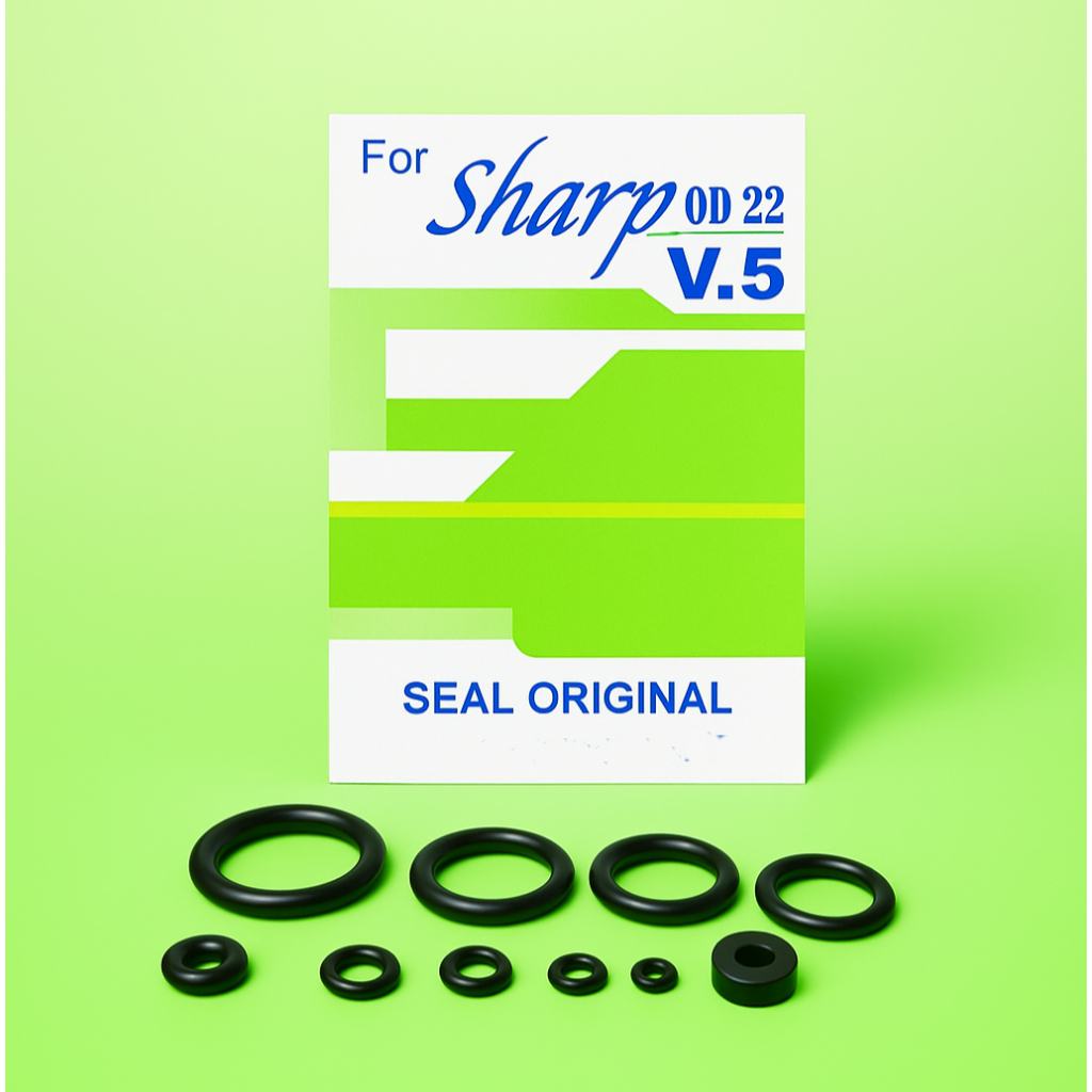 Sil set sharp V5 seal set O ring set od 22 premium