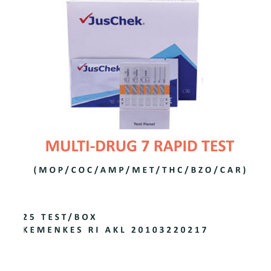 Alat Cek Narkoba 7 Parameter Juschek