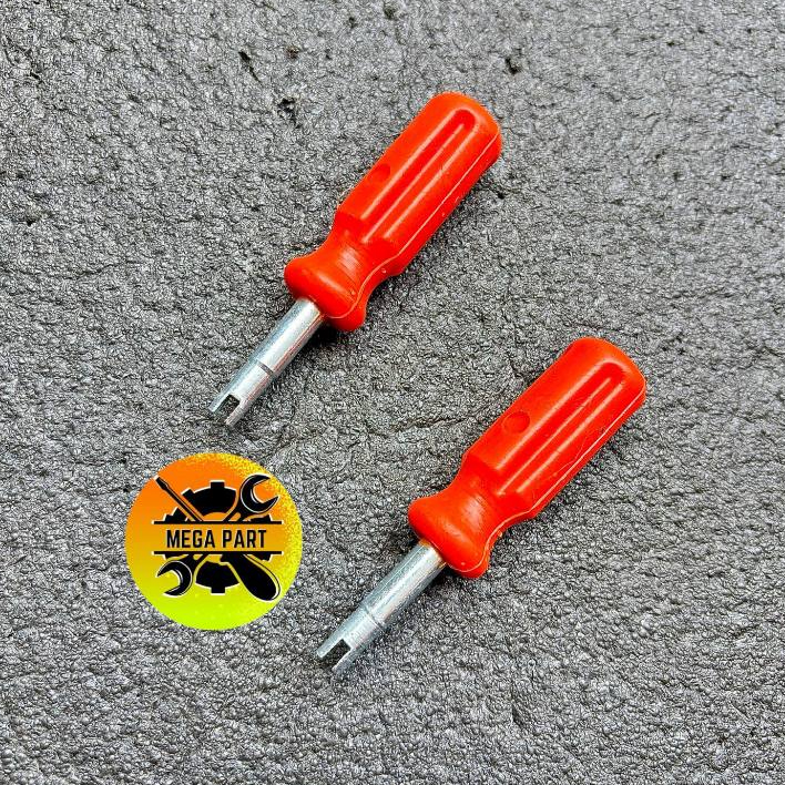 OBENG PENTIL Alat Kunci Pembuka Pentil Ban Motor Mobil Truk Model Obeng - Pembuka Pucu/Pentil Ban Un