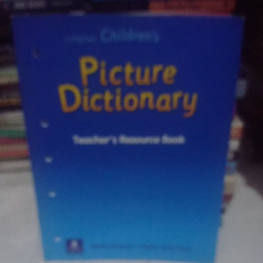 longman children's picture dictionary teacher's resource book