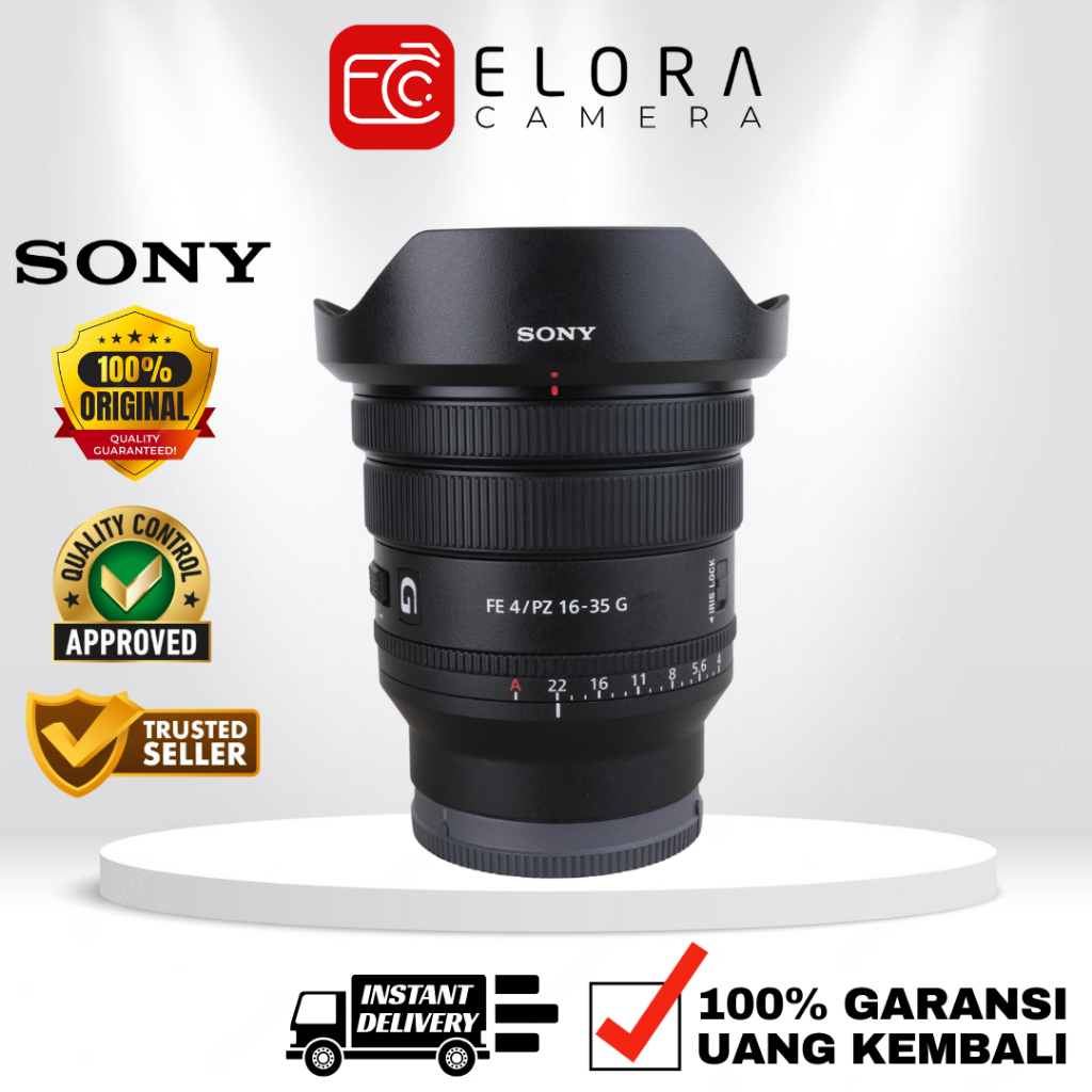 Sony FE PZ 16-35mm F4 G / Lensa Sony FE 16-35mm F4 G