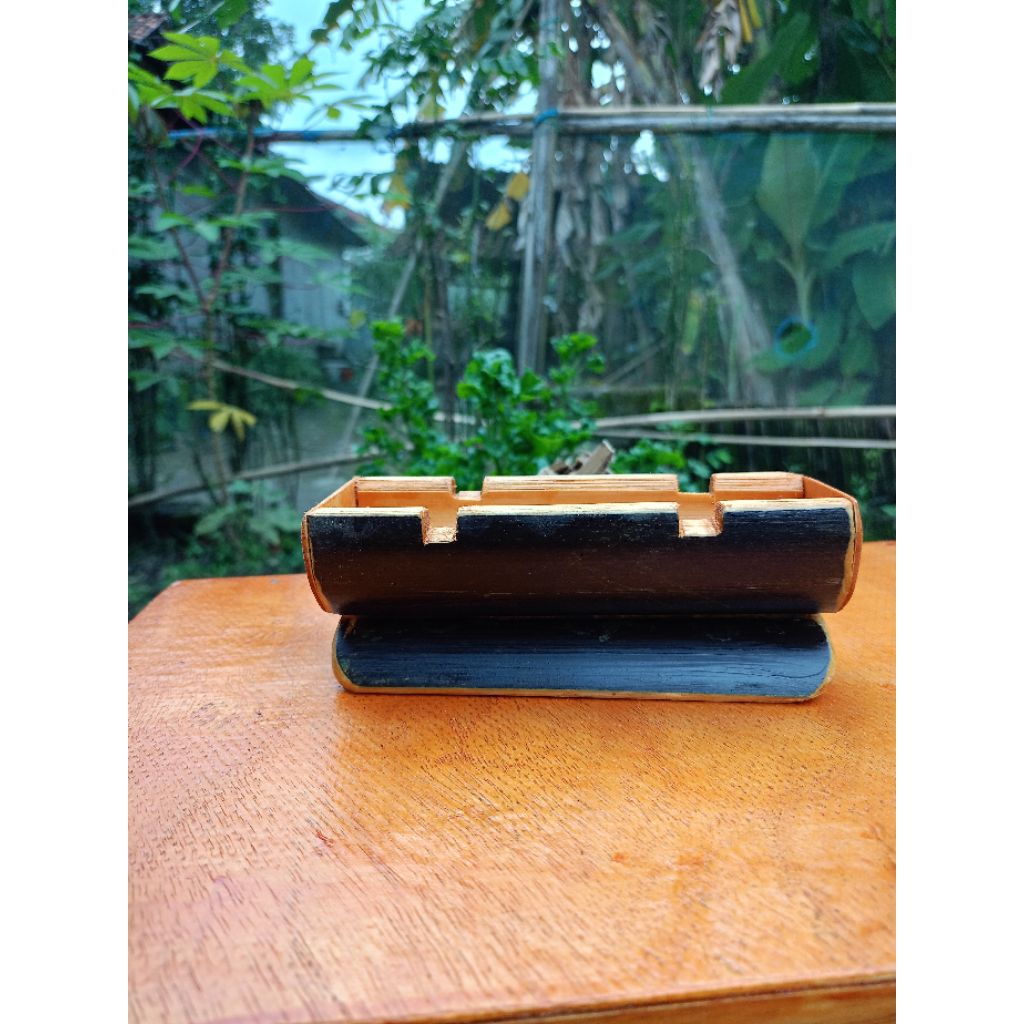 Asbak bambu Wulung unik asbak rokok termurah