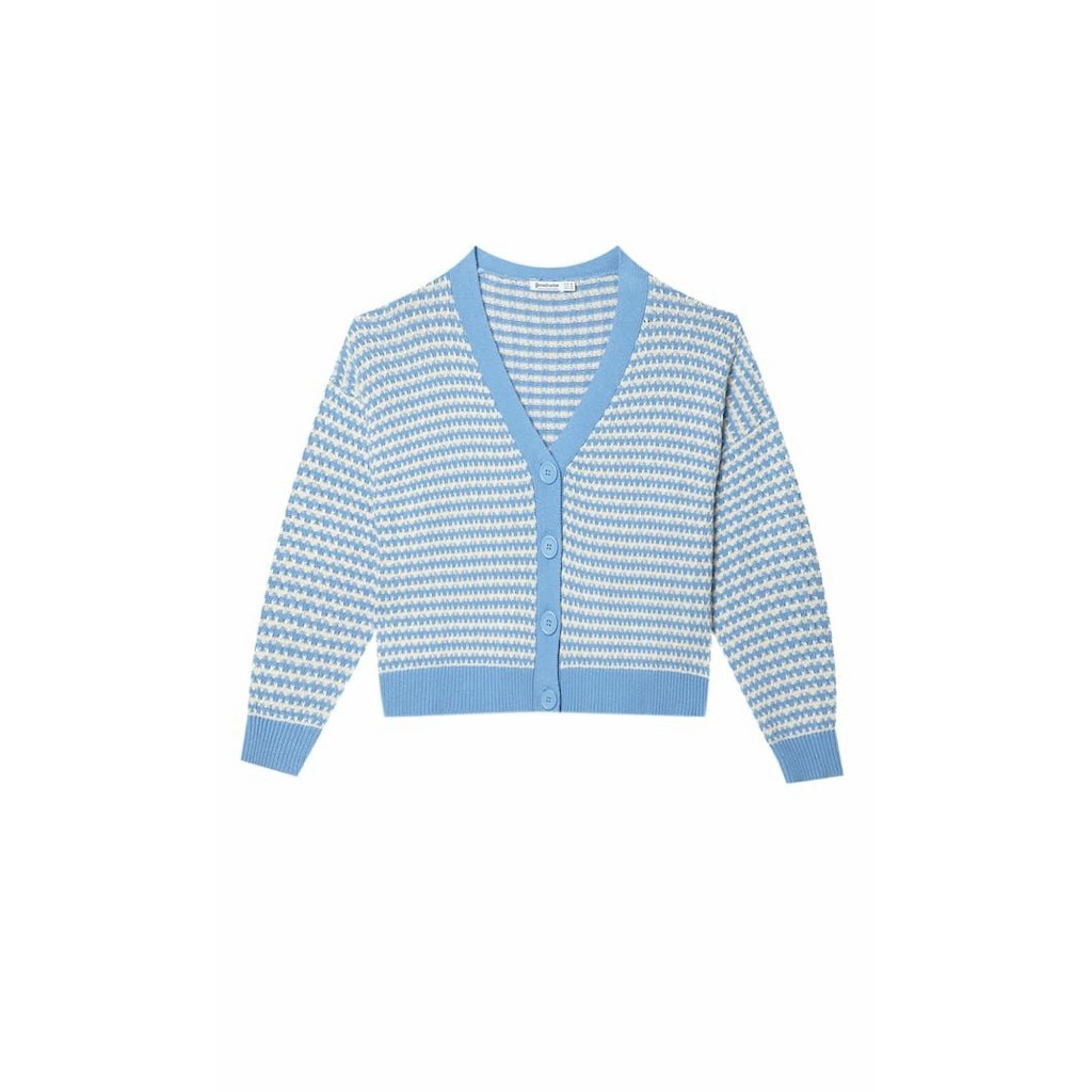 [ Preloved ] STRADIVARIUS - Cardigan Knit in Blue