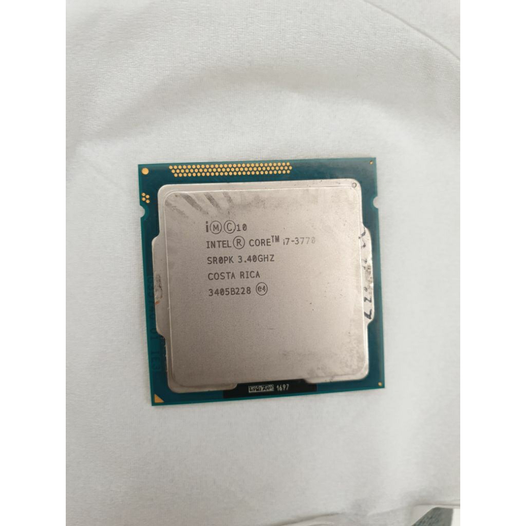 Processor intel core i7-3770 3,4Ghz bekas pakai