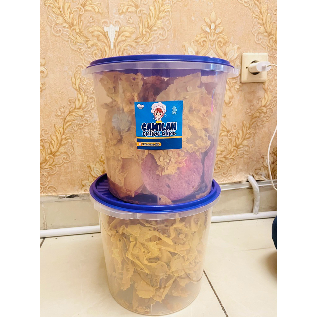 PEYEK KACANG ALINE TOPLES 10 LITER