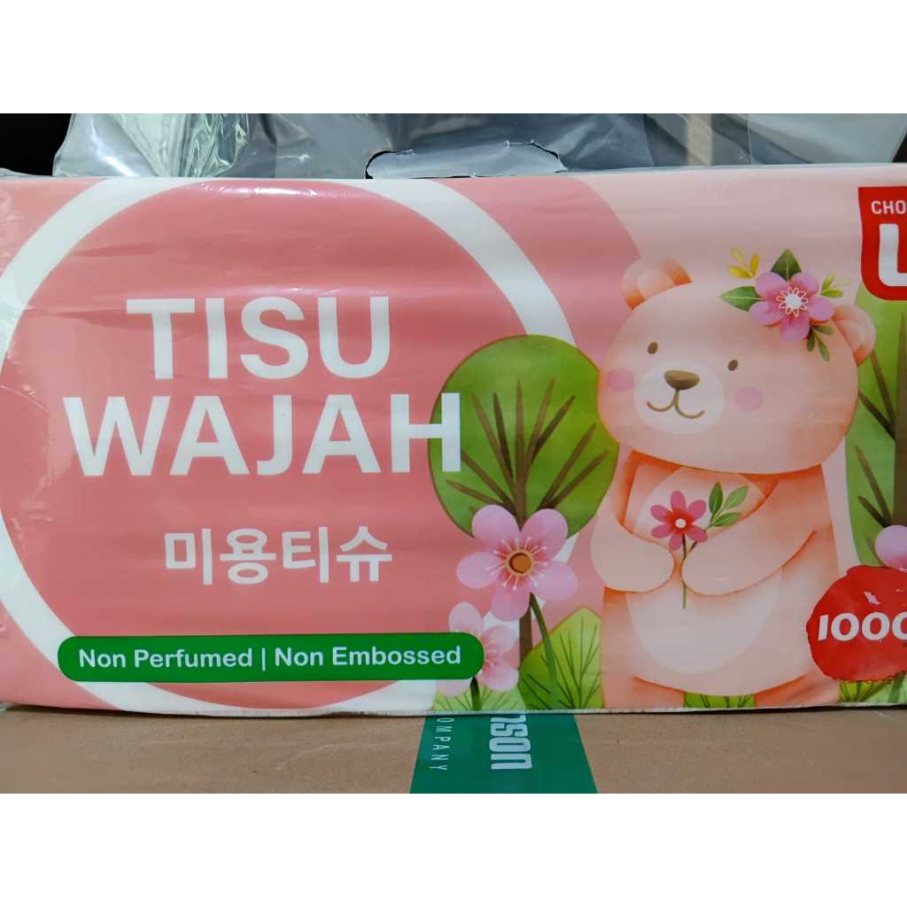 Tisu Wajah Choice L Non Parfume and Non Embose 1000 S