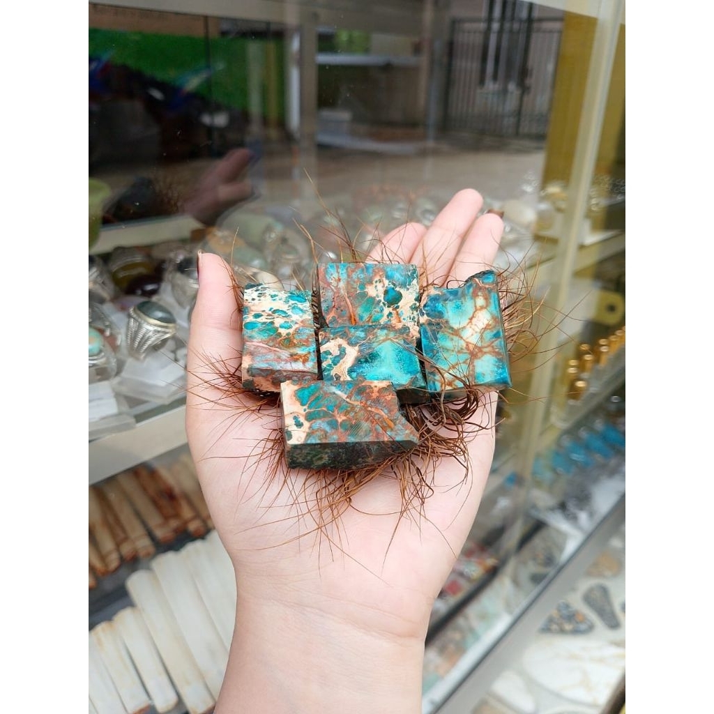 BATU AKIK BONGKAHAN PIRUS NEVADA