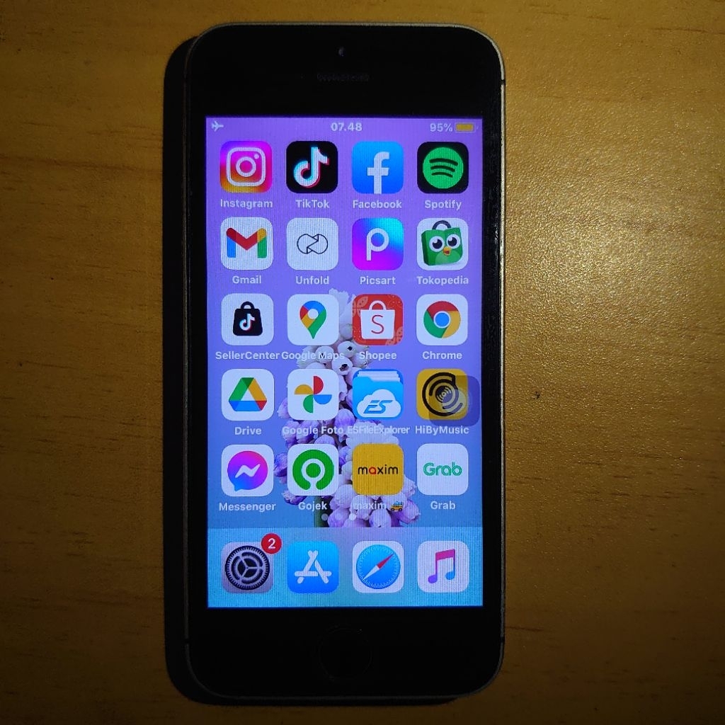 hp iphone 5s 16gb wifi only, minus