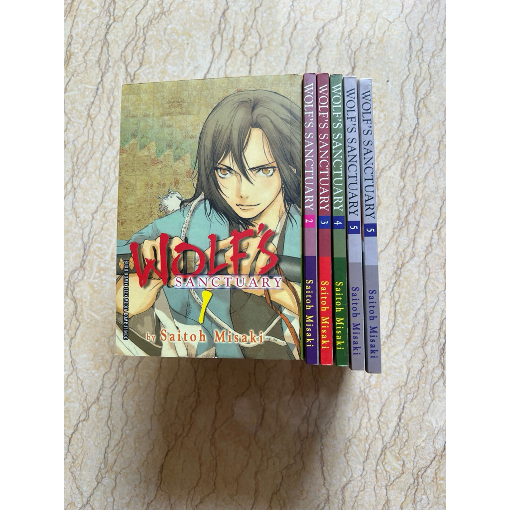 komik Wolf’s Sanctuary - Saitoh Misaki (bekas, kolpri) Wolfs Sanctuary