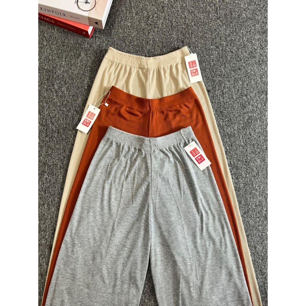 READY STOCK || Kulot Rib Uniqlo Premium