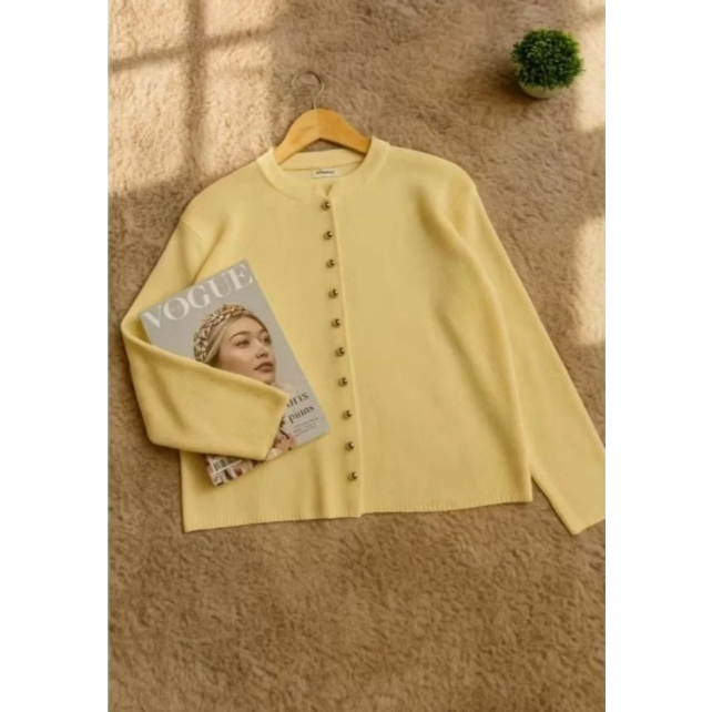 Djava / Yumma cardigan / Basic Cardigan / Baju Rajut Premium / Baju Rajut Tebal