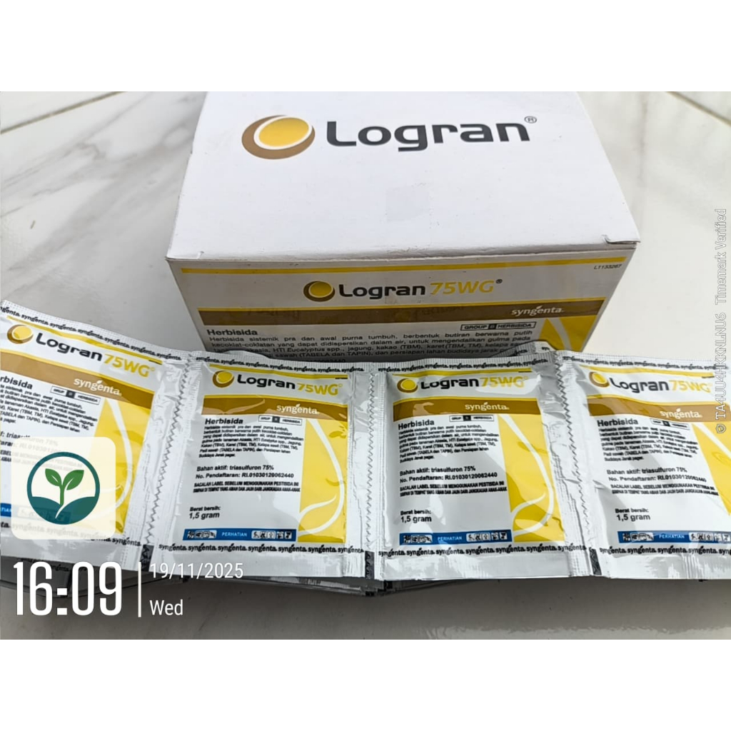 HERBISIDA LOGRAN 75 WG 1,5 GRAM (1 BOX ISI 50 PCS) - SYNGENTA
