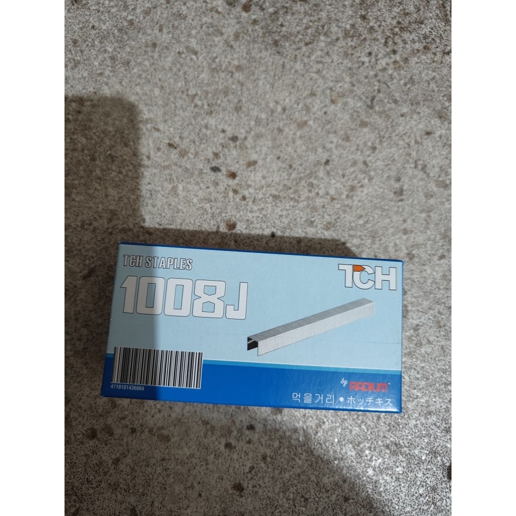 isi staples 1008j tch isi 5000pcs / tch 1008j / paku tembak 1008j tch / paku tembak tch 1008j / refi