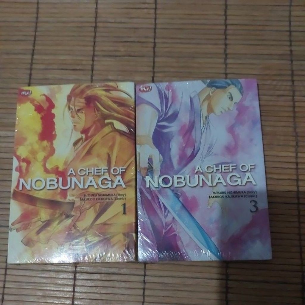 Komik A Chef Nobunaga vol 1 & 3 [Cabutan, Segel]