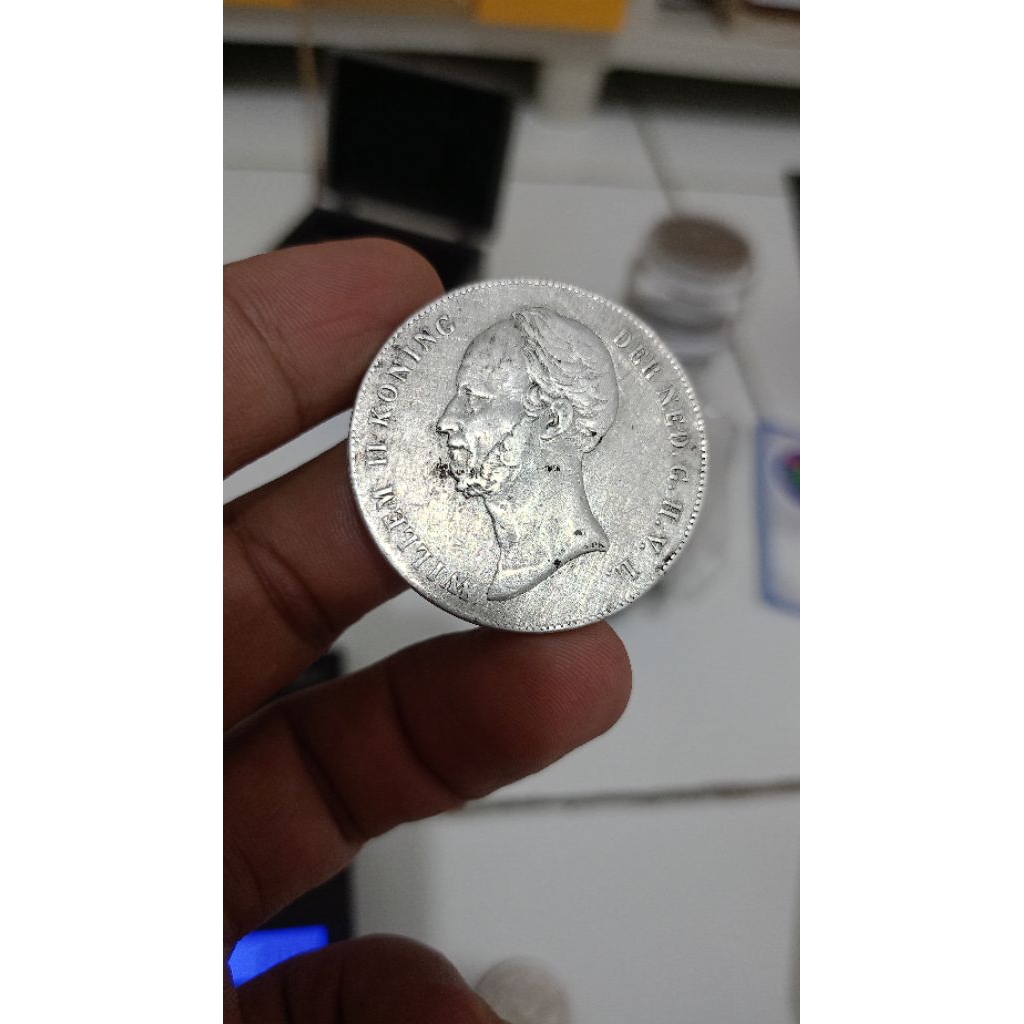 koin 2 1/2 gulden willem 2