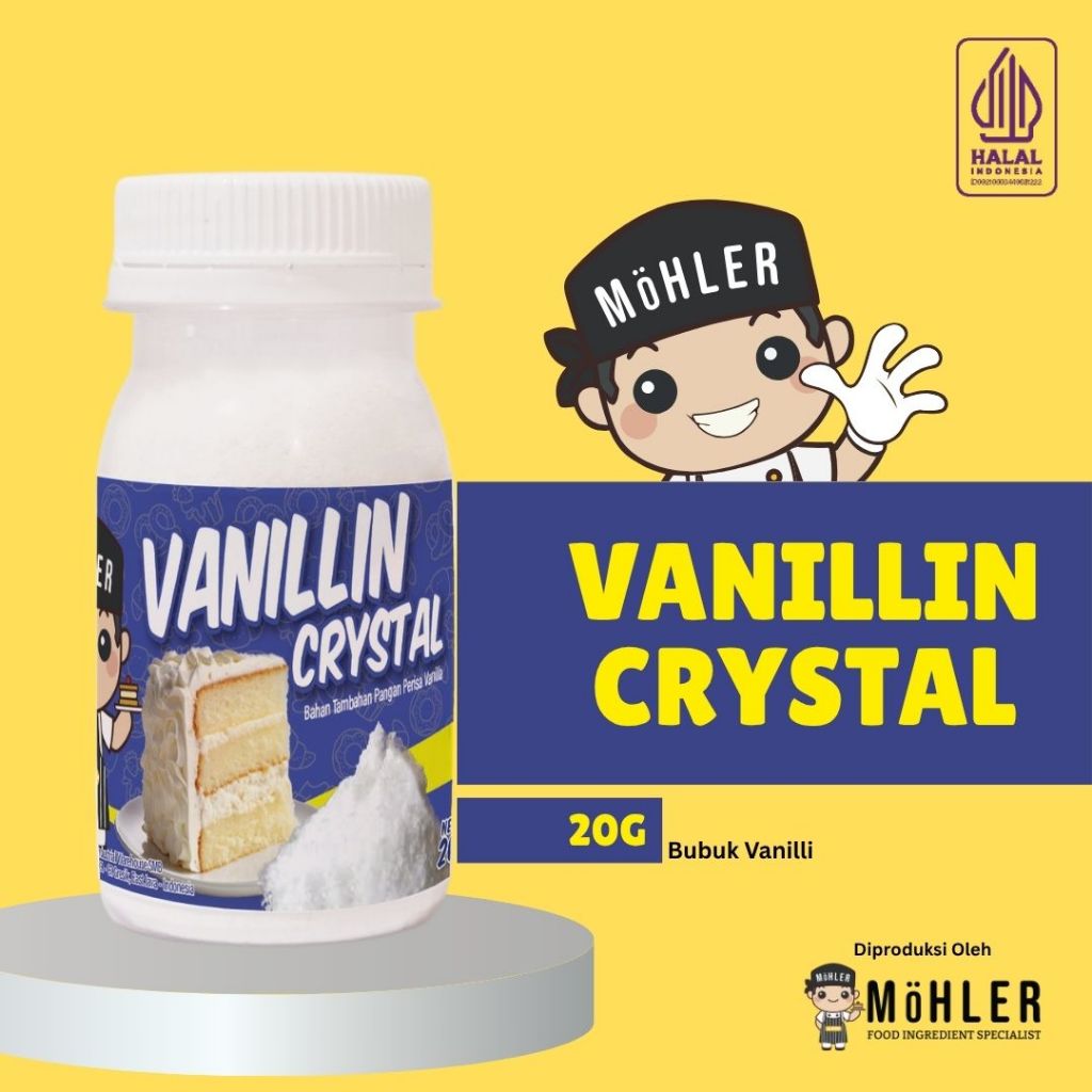 MOHLER Vanillin Powder 20 Gr
